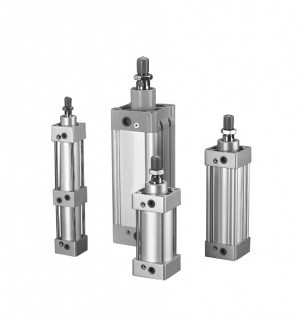 Пневмоцилиндры серии DNC ISO 6431/15552.
